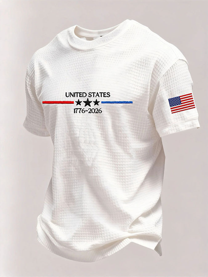 Men's United States Waffle Short Sleeve