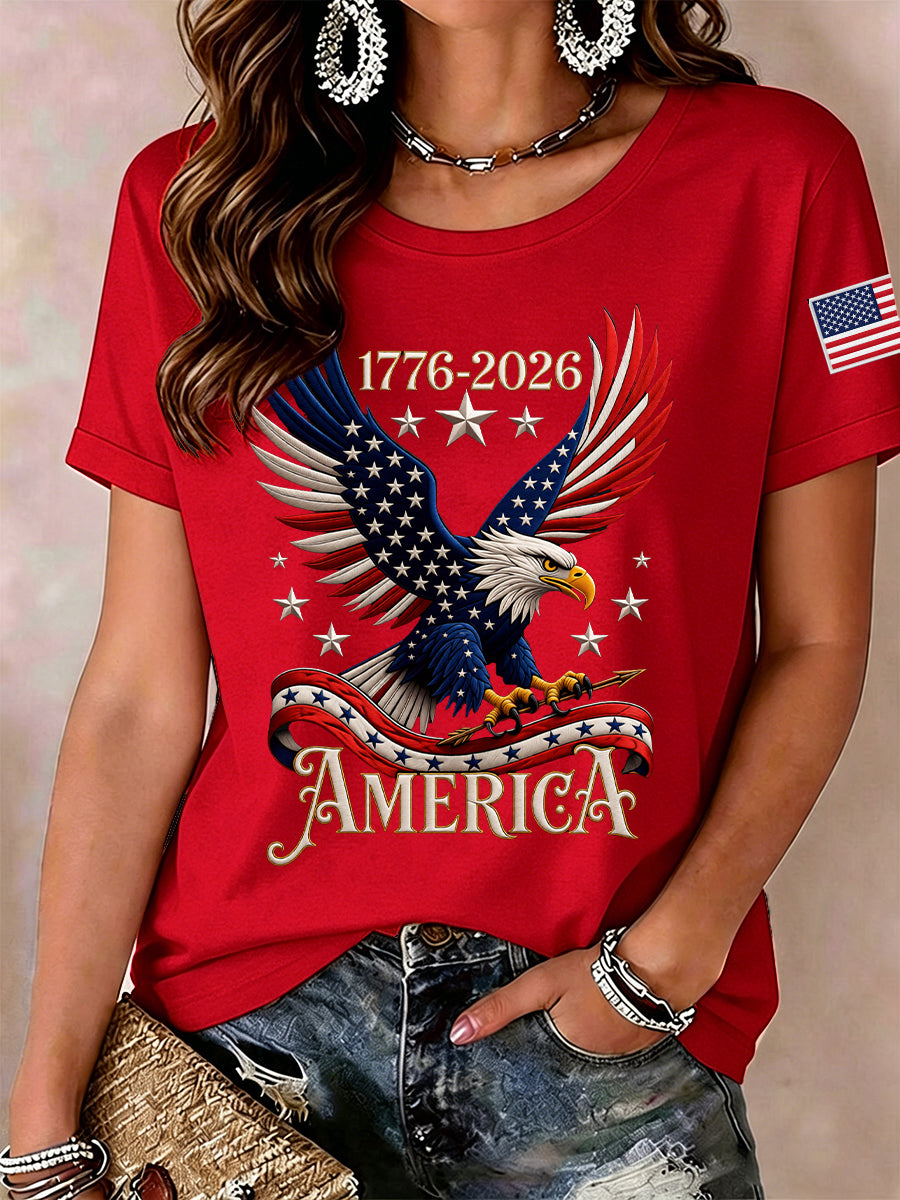 Women's America 1776-2026 T-Shirt