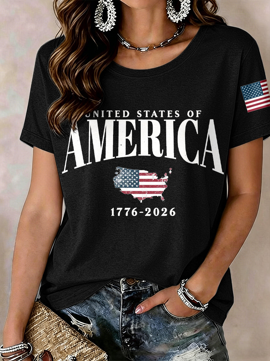 Women's America 1776-2026 T-Shirt