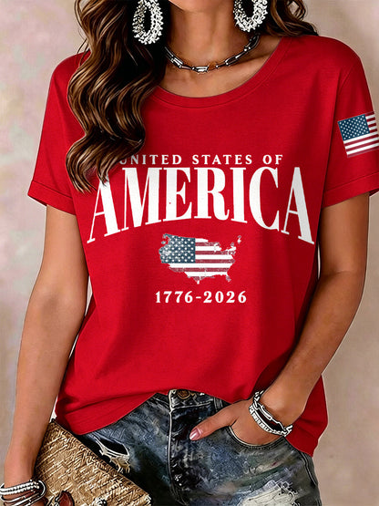 Women's America 1776-2026 T-Shirt
