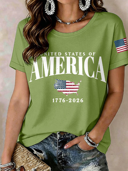 Women's America 1776-2026 T-Shirt