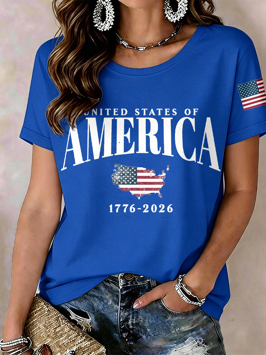 Women's America 1776-2026 T-Shirt