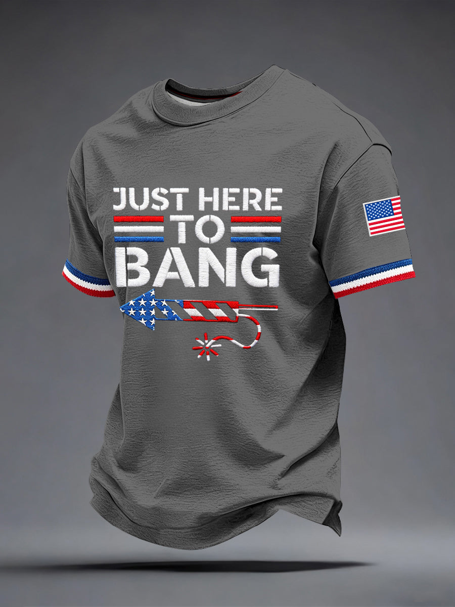 Men's Just Here To Bang T-Shirt