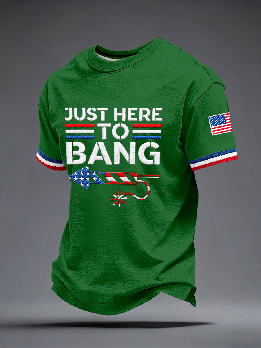 Men's Just Here To Bang T-Shirt