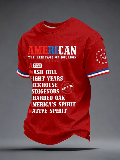 Men's American The Heritage of Bourbon T-Shirt