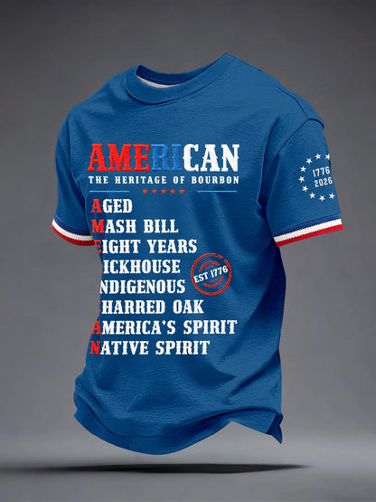 Men's American The Heritage of Bourbon T-Shirt