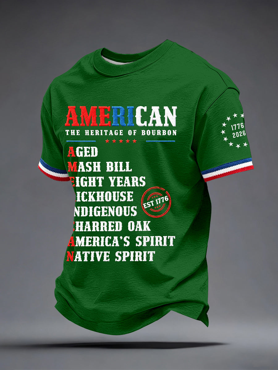 Men's American The Heritage of Bourbon T-Shirt