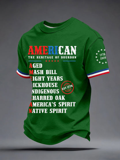 Men's American The Heritage of Bourbon T-Shirt