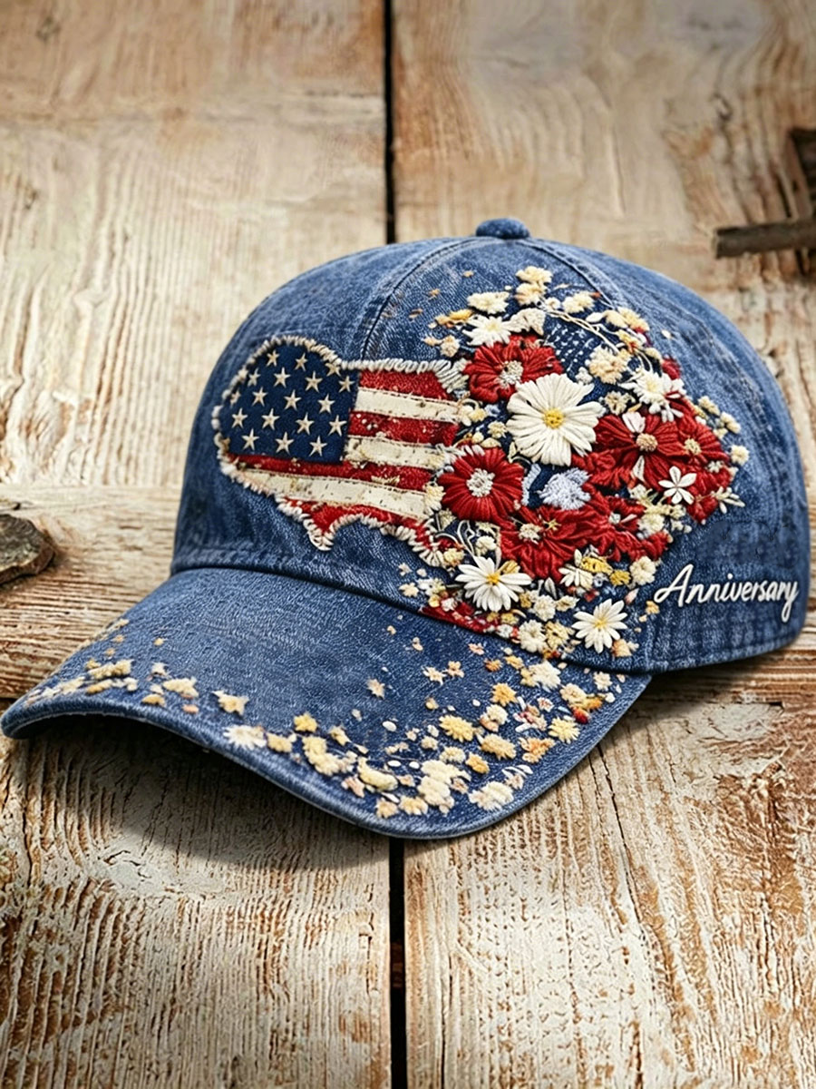 Unisex Anniversary Printed Hat
