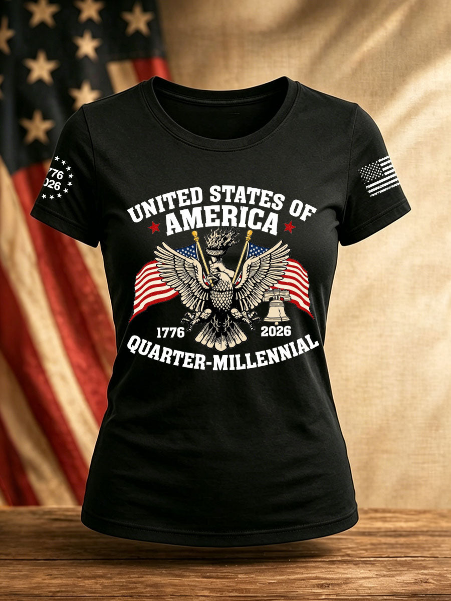 Women's America 1776-2026 T-Shirt