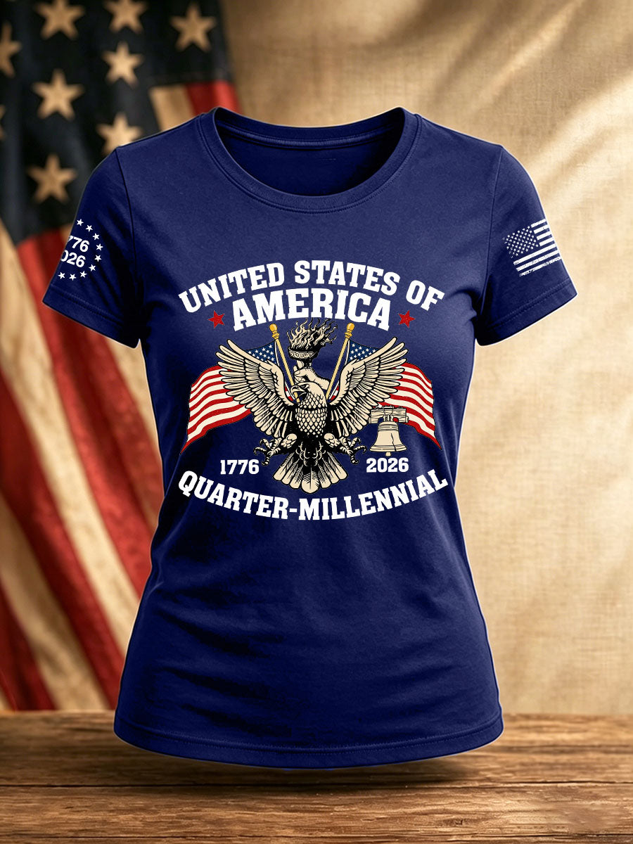 Women's America 1776-2026 T-Shirt