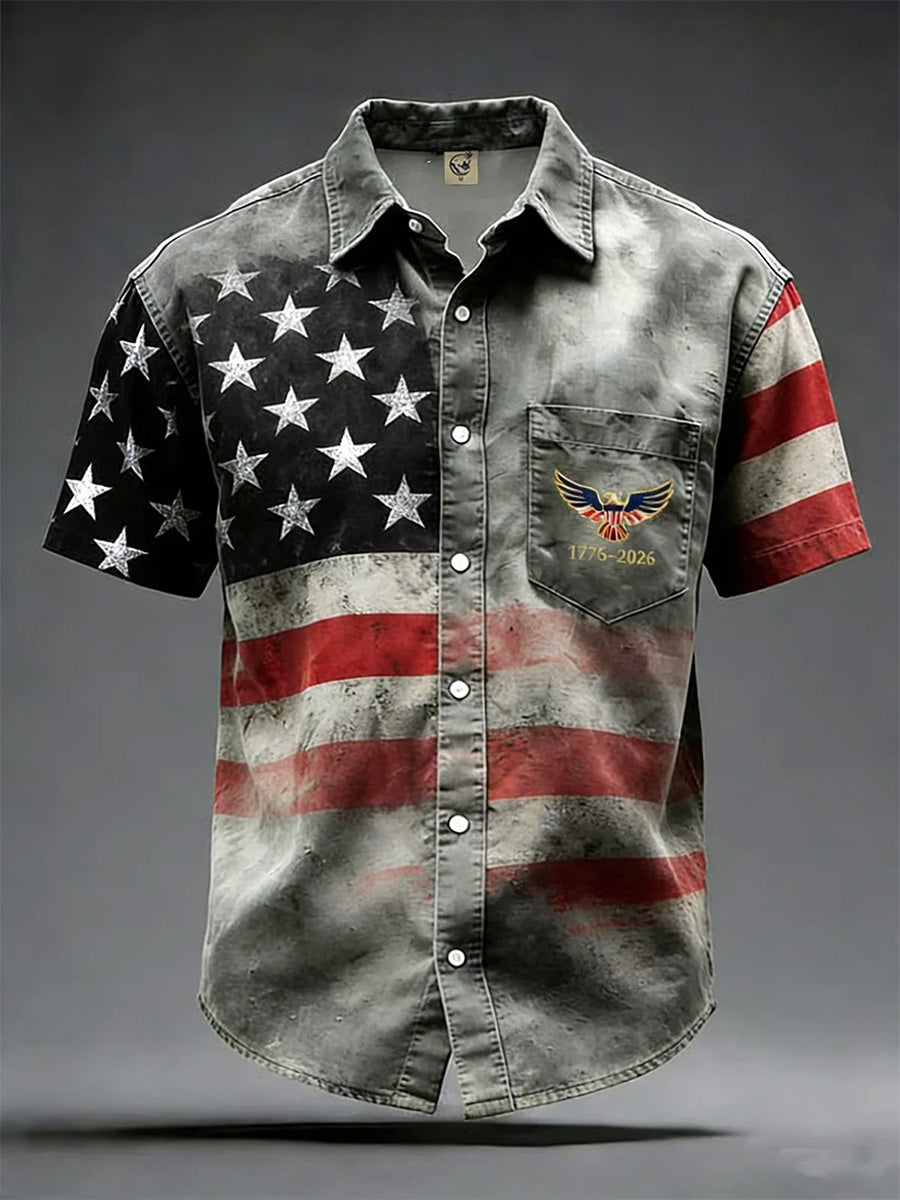 Men's Anniversary Print Shirt