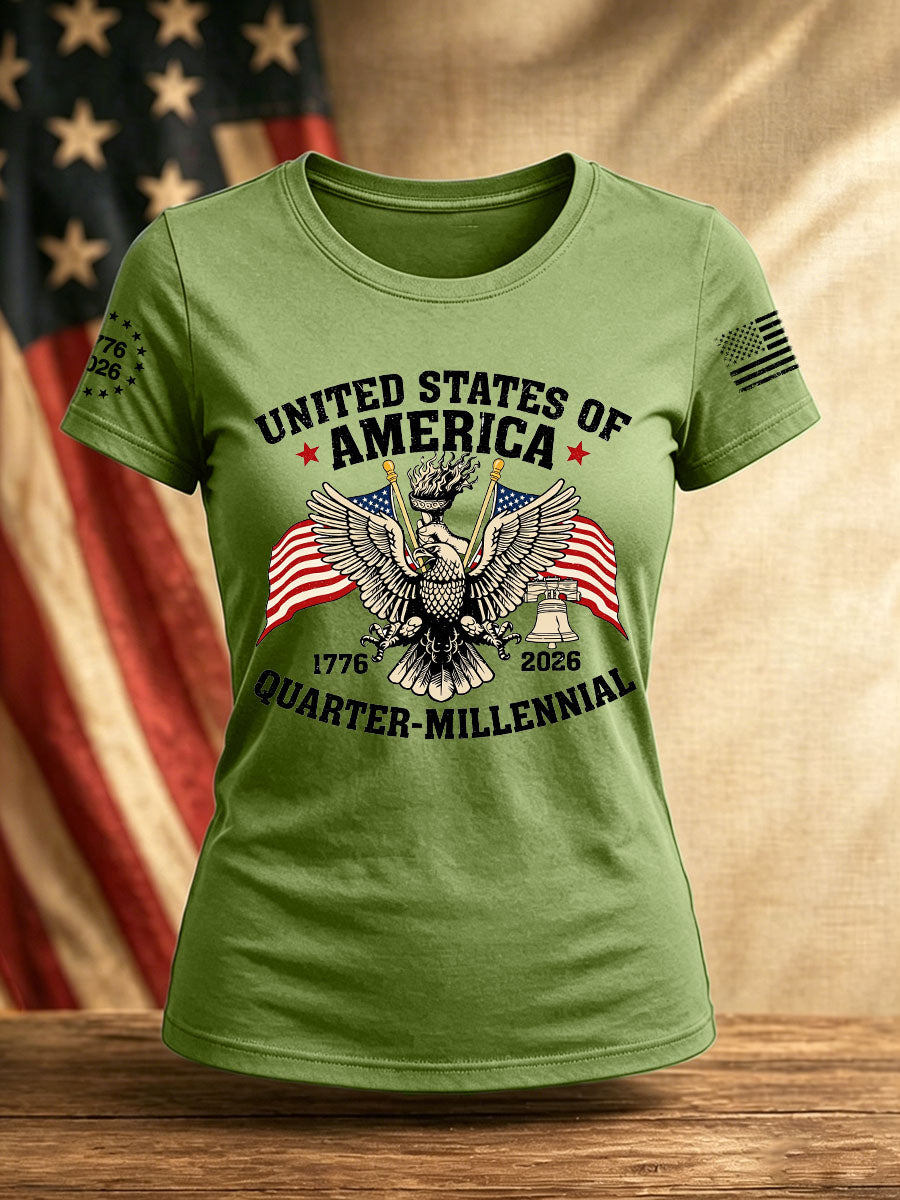 Women's America 1776-2026 T-Shirt