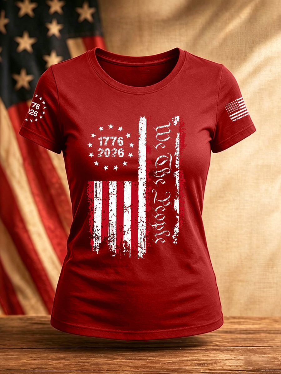 Women's America 1776-2026 T-Shirt