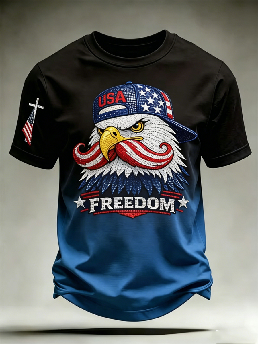 Men's Anniversary Printed short sleeves t-shirt
