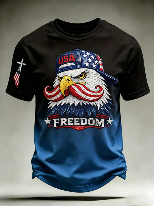 Men's Anniversary Printed short sleeves t-shirt