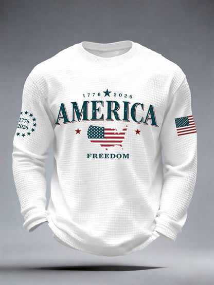 Men's America 1776-2026 Long-Sleeve T-Shirt
