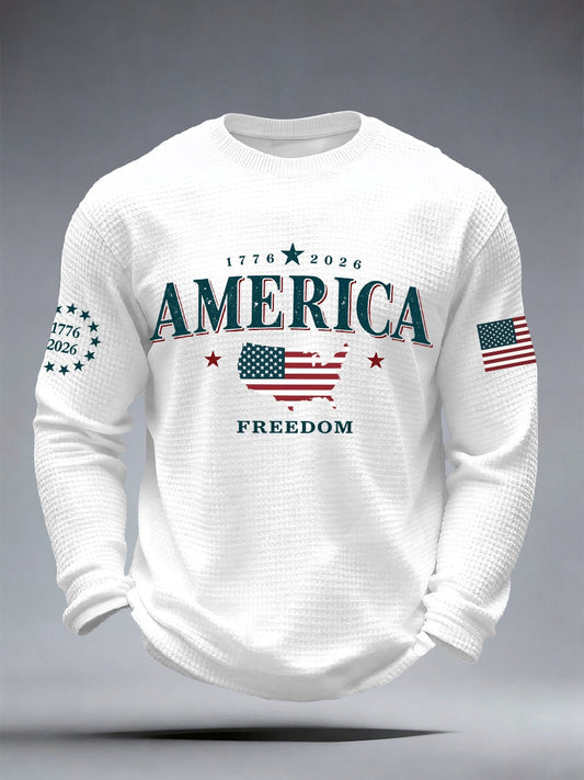 Men's America 1776-2026 Long-Sleeve T-Shirt