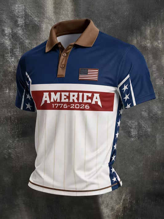 Men's America 1776–2026 Polo Shirt