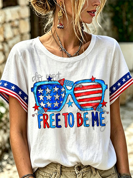 Women's  Independence Day Print Tee