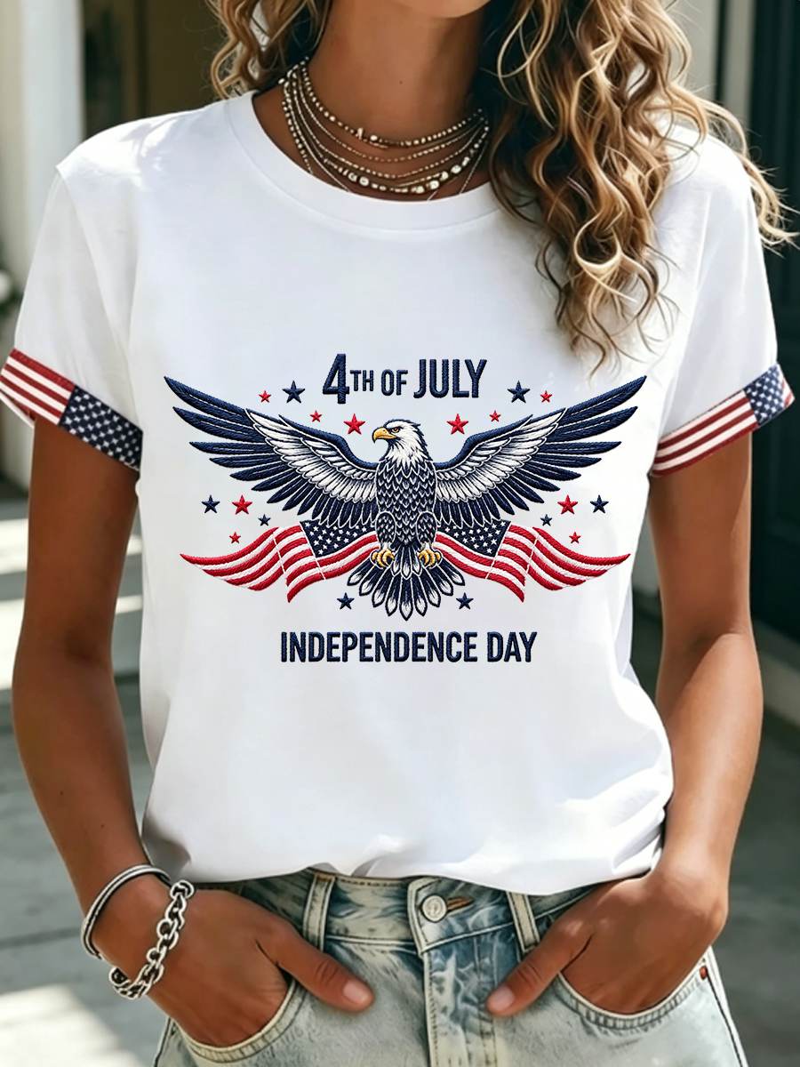 Women's July 4, 1776 Independence Day Tee
