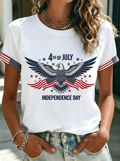 Women's July 4, 1776 Independence Day Tee