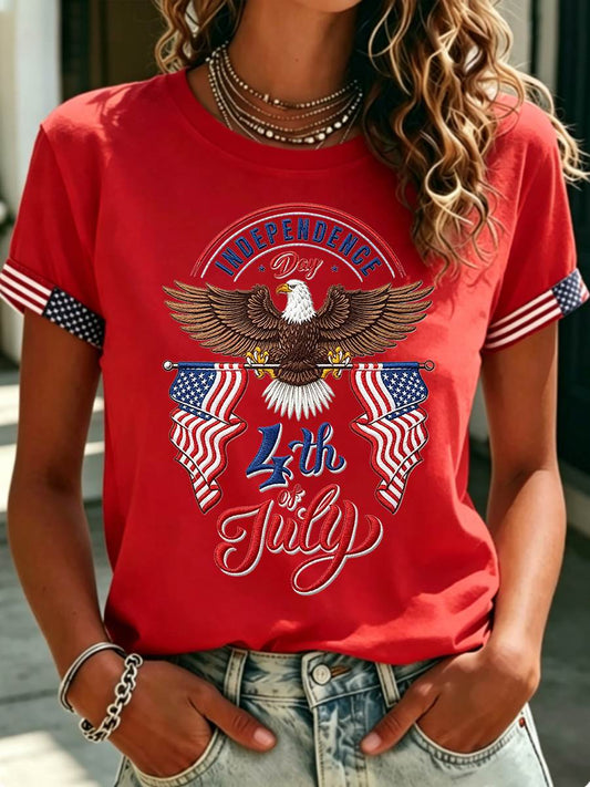 Women's July 4, 1776 Independence Day Tee