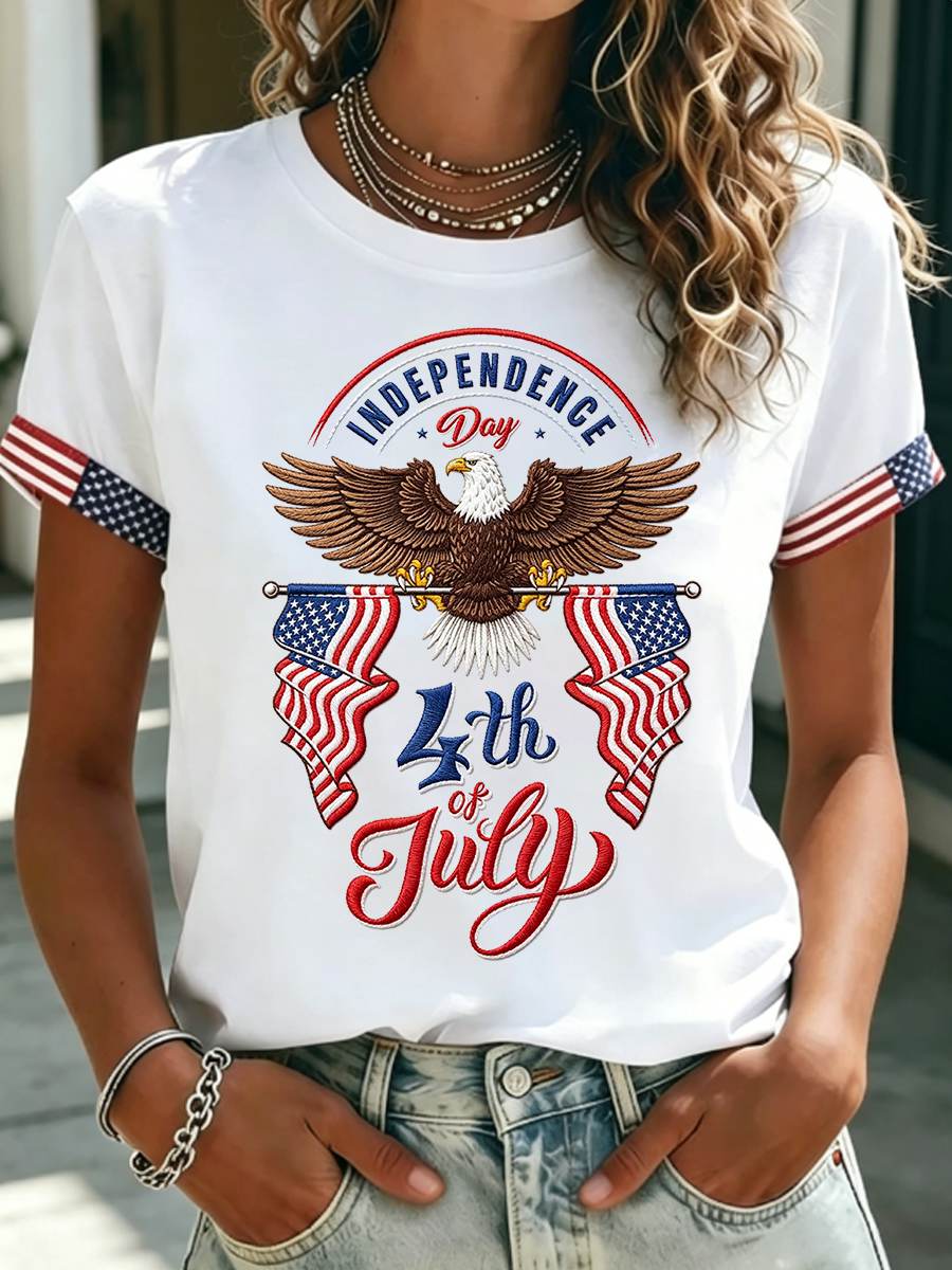 Women's July 4, 1776 Independence Day Tee