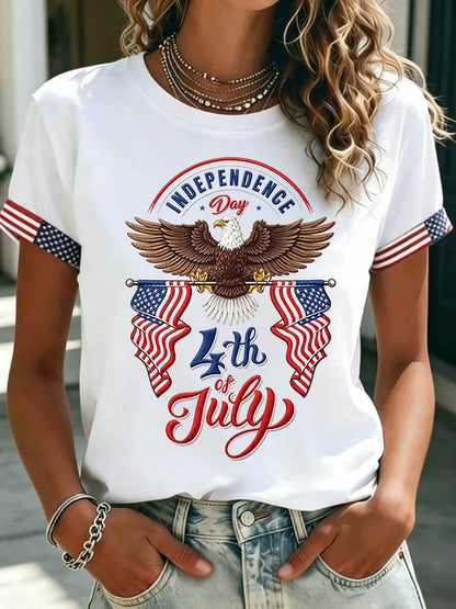 Women's July 4, 1776 Independence Day Tee