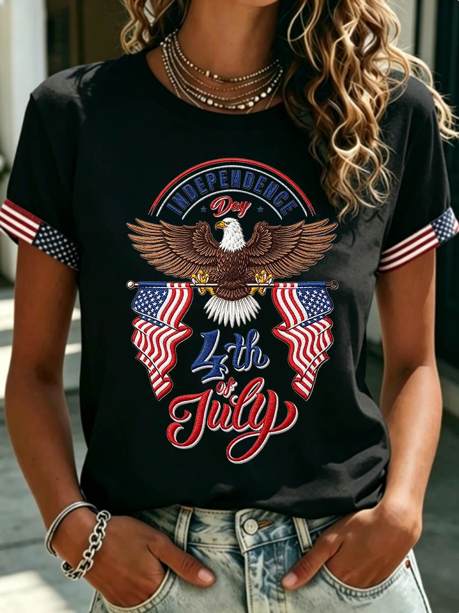 Women's July 4, 1776 Independence Day Tee