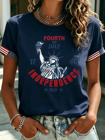 Women's July 4, 1776 Independence Day Tee