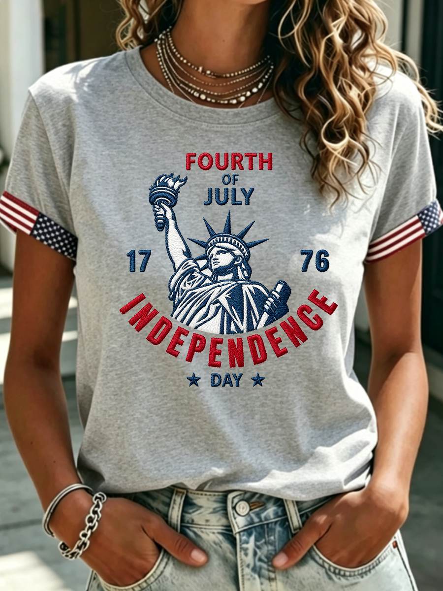 Women's July 4, 1776 Independence Day Tee