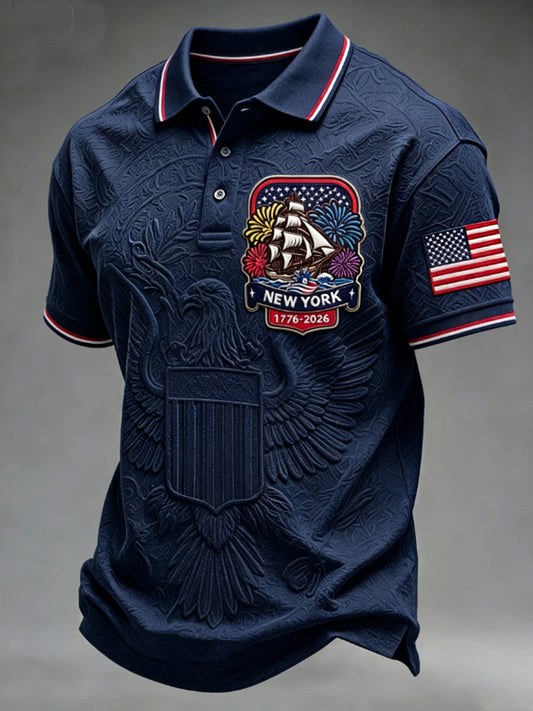 Men's Sail4th NEW YORK polo shirt