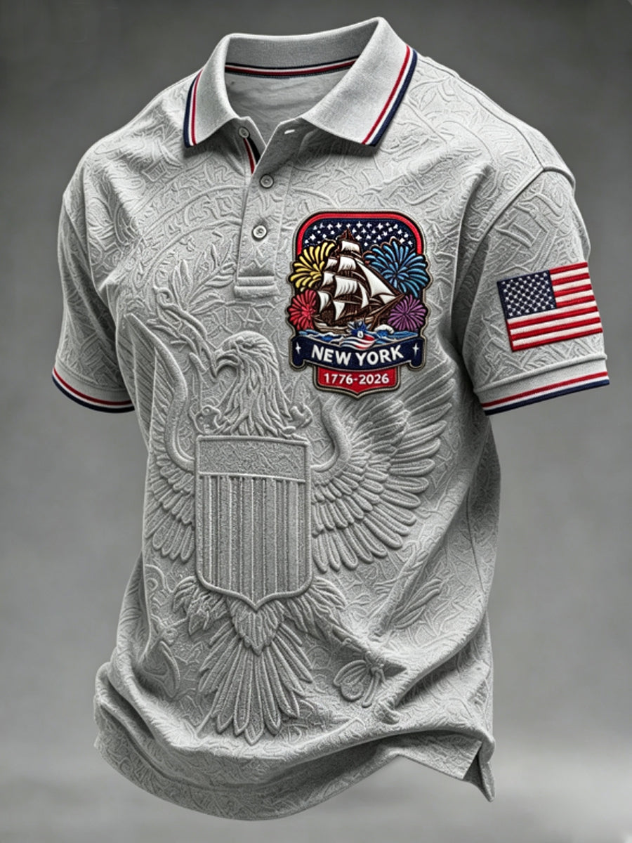 Men's Sail4th NEW YORK polo shirt