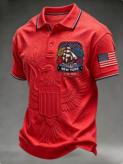 Men's Sail4th NEW YORK polo shirt