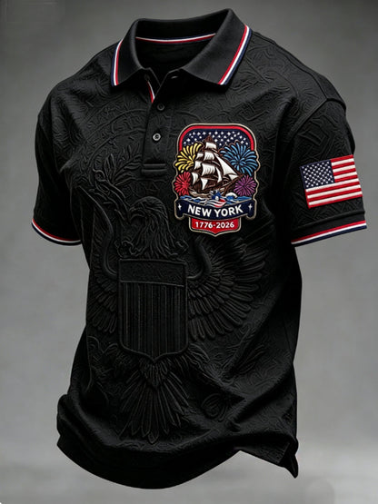 Men's Sail4th NEW YORK polo shirt