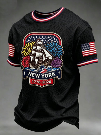 Men's Sail4th NEW YORK Tee