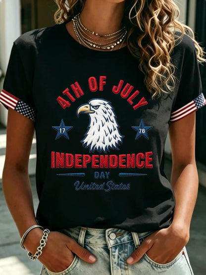 Women's July 4, 1776 Independence Day Tee