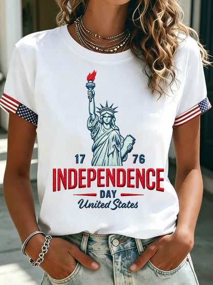 Women's July 4, 1776 Independence Day Tee
