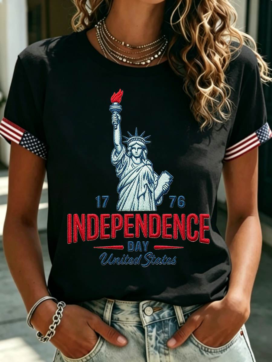 Women's July 4, 1776 Independence Day Tee