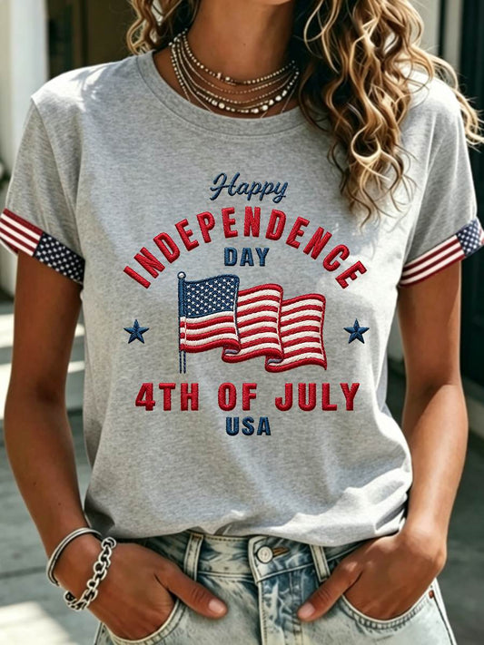 Women's July 4, 1776 Independence Day Tee
