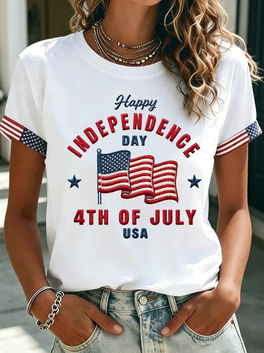 Women's July 4, 1776 Independence Day Tee