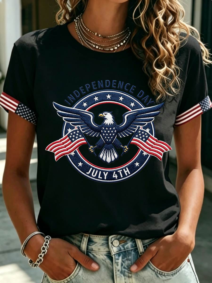 Women's July 4, 1776 Independence Day Tee