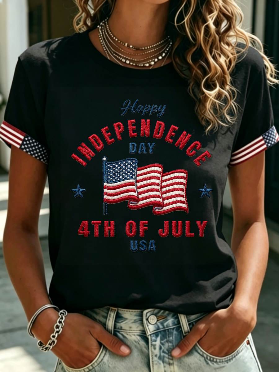 Women's July 4, 1776 Independence Day Tee