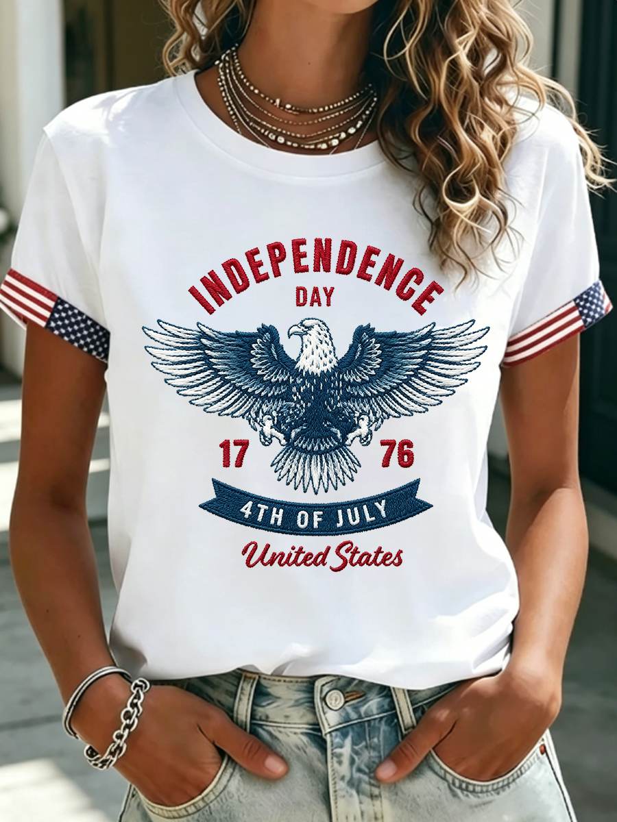 Women's July 4, 1776 Independence Day Tee