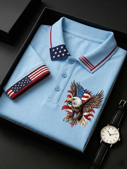 Men's Anniversary National Faith Print Shirt