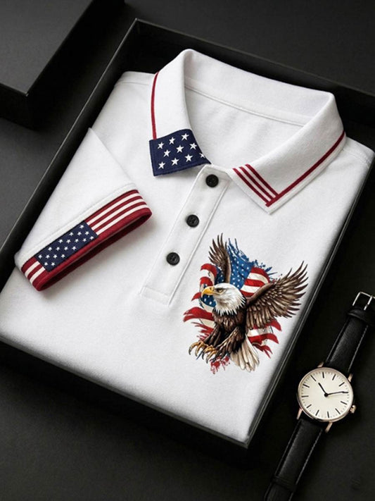 Men's Anniversary National Faith Print Shirt