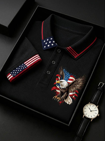 Men's Anniversary National Faith Print Shirt