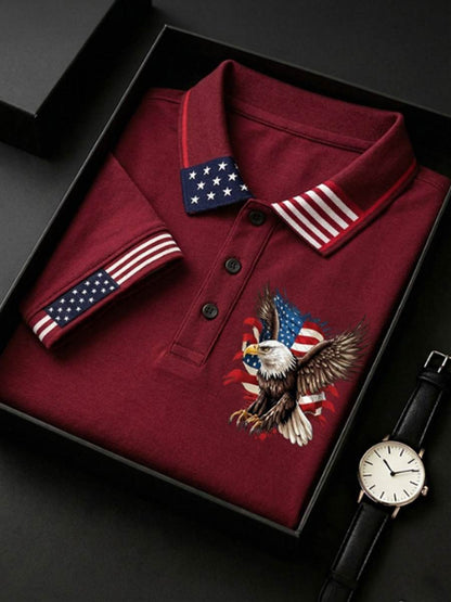 Men's Anniversary National Faith Print Shirt