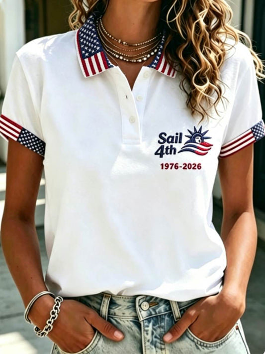 Women's Sail4th polo T-shirt